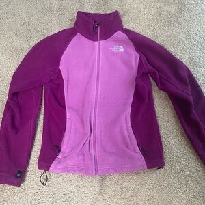 The North Face Magenta Fleece Jacket